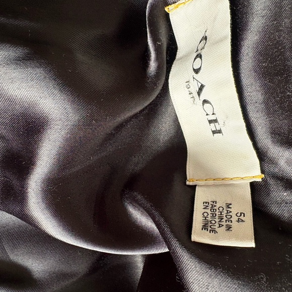 Black coach winter jack used but in very good condition - Picture 5 of 6